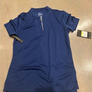 Nike Blue Golf Polo T-Shirt Short Sleeve
